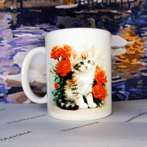 Кружка 01500 в розах
