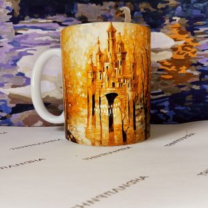 Кружка 05802 золотой пейзаж