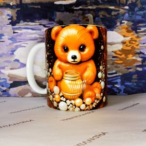 Кружка 00102 кожа