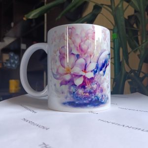 Кружка 02002 сиреневые рыбки