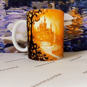 Кружка 05803 золотой пейзаж