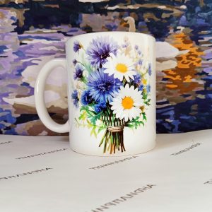 Кружка 03800 васильки ромашки
