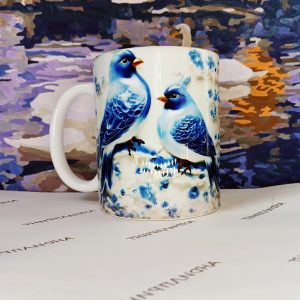Кружка 02900 синии птицы